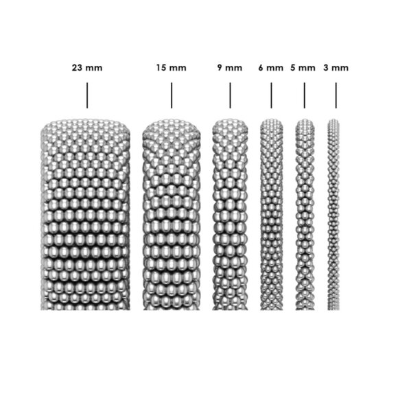 Rittenhouse White Topaz Caviar Bracelet | 6mm from Lagos Size M(7) - Picture 6 of 11